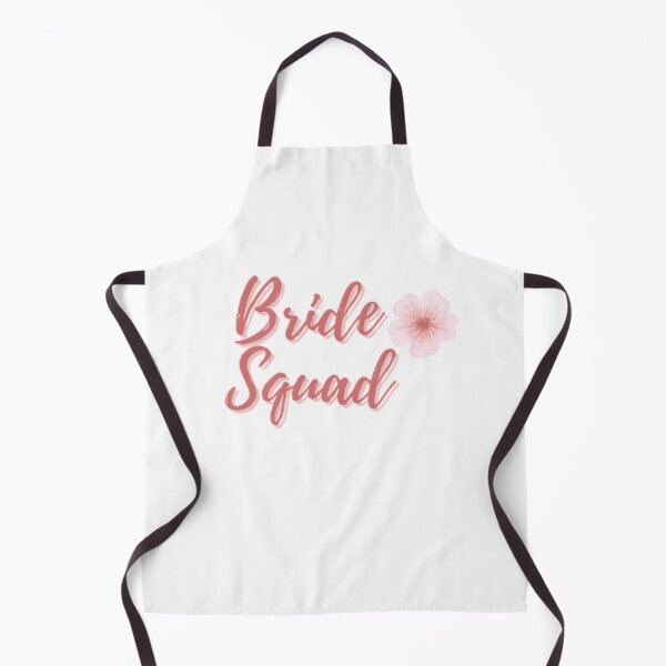 Item preview, Elegant Pink Floral Bride Squad designed and sold by DixieGirlStudio.