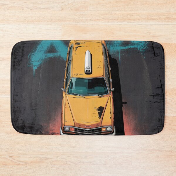 Item preview, Overhead View Classic Yellow Taxi designed and sold by ShadowAndSlate.