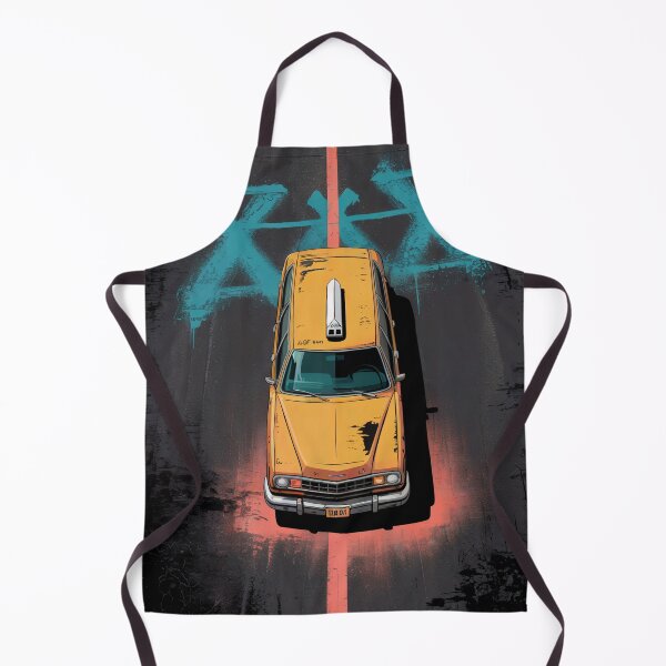 Item preview, Overhead View Classic Yellow Taxi designed and sold by ShadowAndSlate.