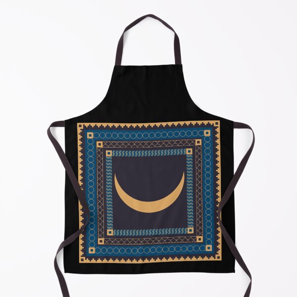 Item preview, Crescent Moon of Sin - Carbon & Indigo Pattern designed and sold by CaffeineCraftedCreations.