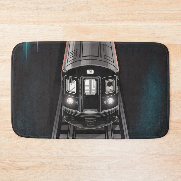 Item preview, Subway Train Commuter Night designed and sold by ShadowAndSlate.