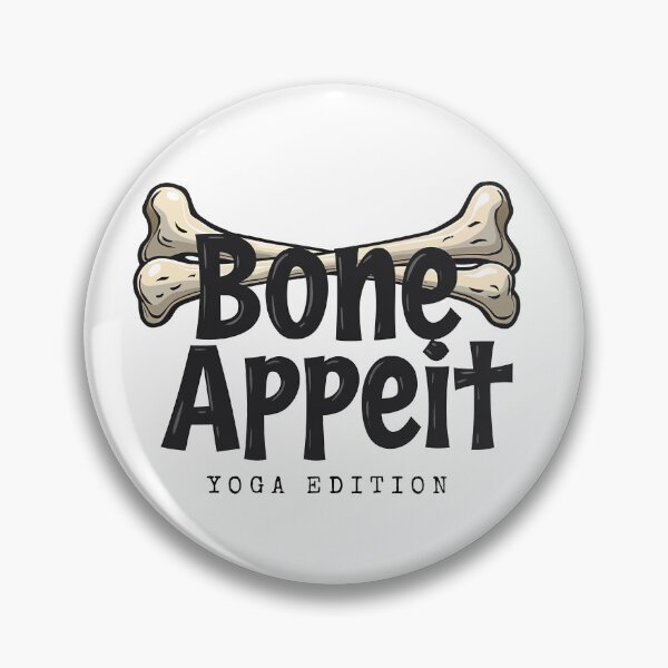 Item preview, Bone Appétit – Skeleton Yoga with Spooky Humor designed and sold by myConceptArt.
