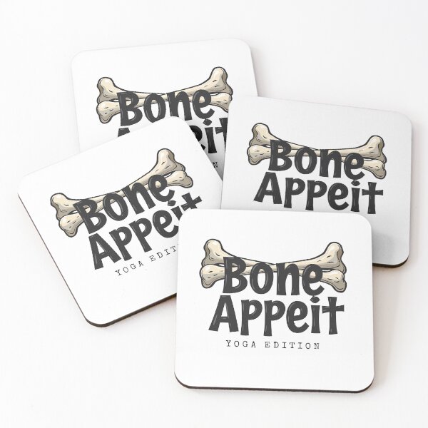 Item preview, Bone Appétit – Skeleton Yoga with Spooky Humor designed and sold by myConceptArt.