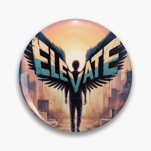 Artikelvorschau, Elevate City Sunset Wings entworfen und verkauft von ShadowAndSlate.