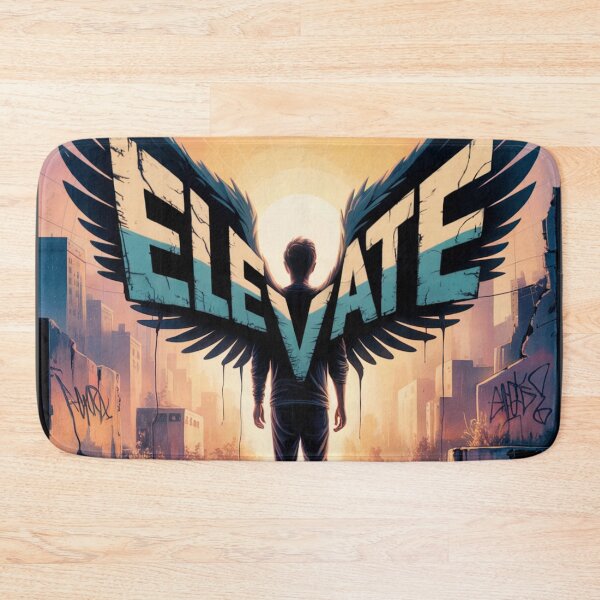Artikelvorschau, Elevate City Sunset Wings entworfen und verkauft von ShadowAndSlate.