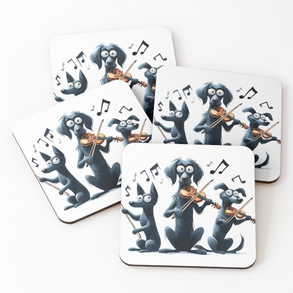 Item preview, Dogs play Violin designed and sold by clintang.