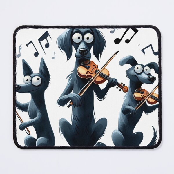 Item preview, Dogs play Violin designed and sold by clintang.