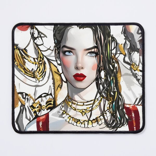 Item preview, Fierce Gaze: Modern Comic Art Portrait designed and sold by Ic0nicBeauty.
