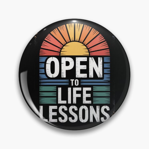 Item preview, Open to Life Lessons Sunset Stripes designed and sold by ShadowAndSlate.