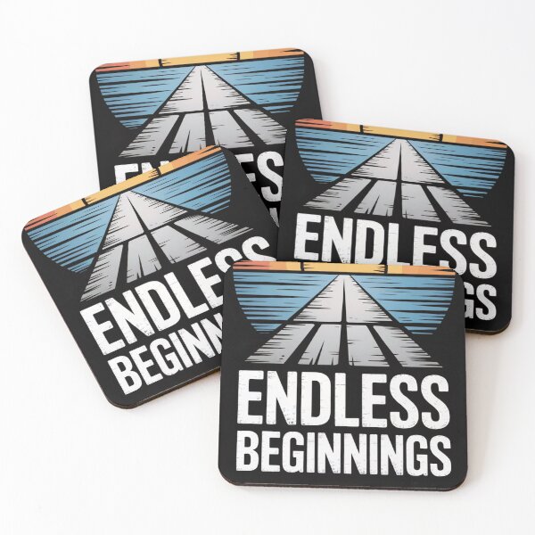 Item preview, Endless Beginnings Retro Sunset Road designed and sold by ShadowAndSlate.