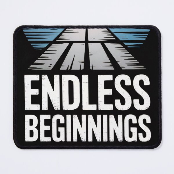 Item preview, Endless Beginnings Retro Sunset Road designed and sold by ShadowAndSlate.