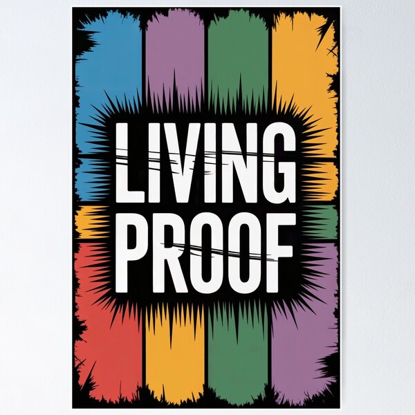 Item preview, Living Proof Vibrant Stripes designed and sold by ShadowAndSlate.
