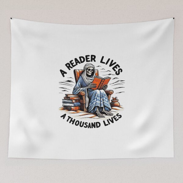 Item preview, Quotes From Books A Reader Lives a Thousand Lives designed and sold by clintang.