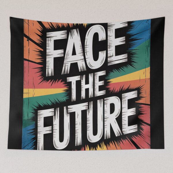 Item preview, Face The Future Bold Stripes designed and sold by ShadowAndSlate.