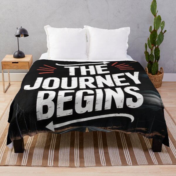 Item preview, The Journey Begins Open Road designed and sold by ShadowAndSlate.