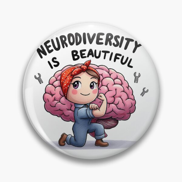 Item preview, Neurodiversity is Beautiful designed and sold by clintang.