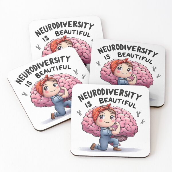 Item preview, Neurodiversity is Beautiful designed and sold by clintang.