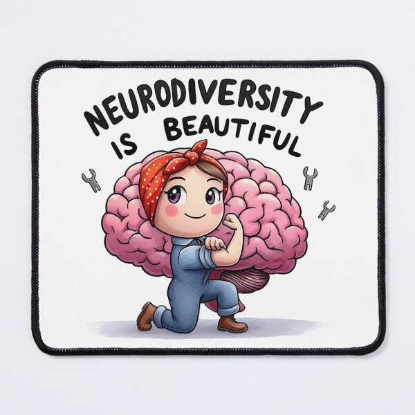 Item preview, Neurodiversity is Beautiful designed and sold by clintang.