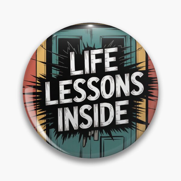 Item preview, Life Lessons Inside Wisdom Door designed and sold by ShadowAndSlate.