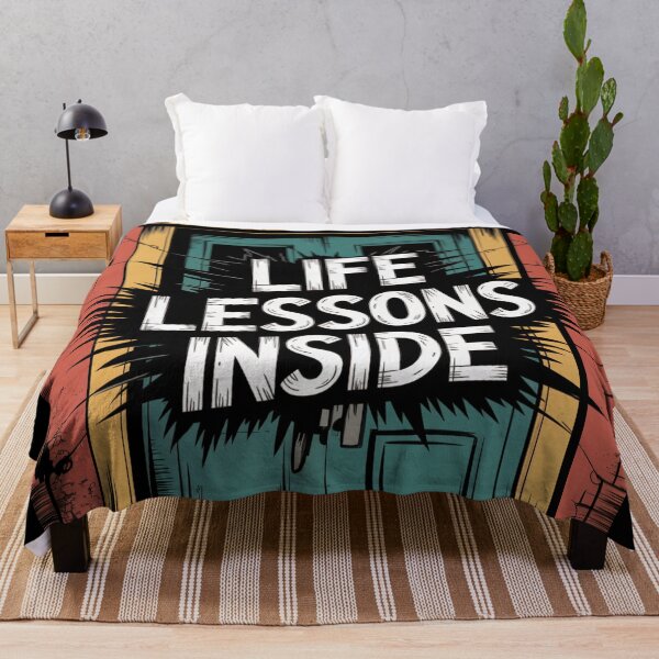 Item preview, Life Lessons Inside Wisdom Door designed and sold by ShadowAndSlate.
