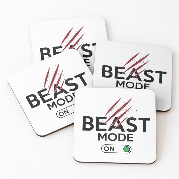 Item preview, Beast Mode ON Claw Scratch Power Design designed and sold by deepbalance.