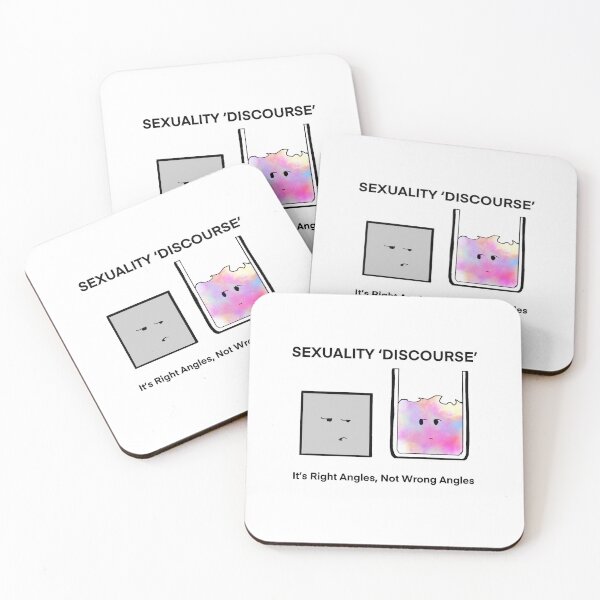 Item preview, Sexuality ‘Discourse’ It’s Right Angles, Not Wrong Angles Cartoon designed and sold by SitDownAJ.