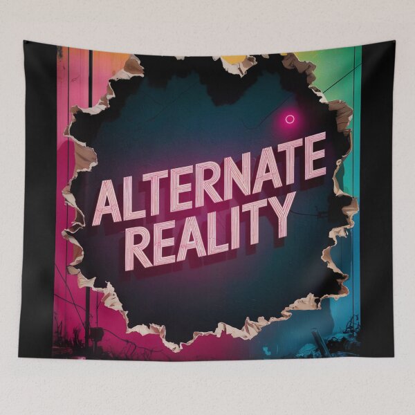 Item preview, Alternate Reality Torn Wall Neon designed and sold by ShadowAndSlate.