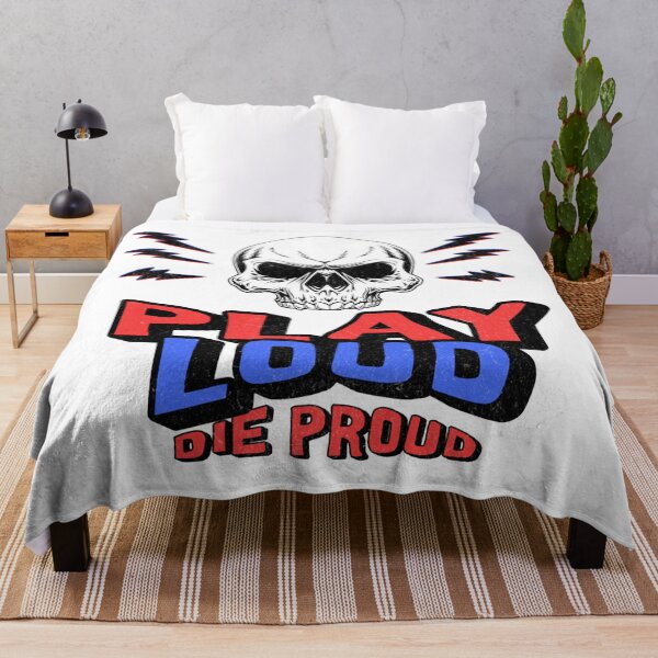 Item preview, Play Loud Die Proud Gaming and Concert Design designed and sold by Charcoalart.