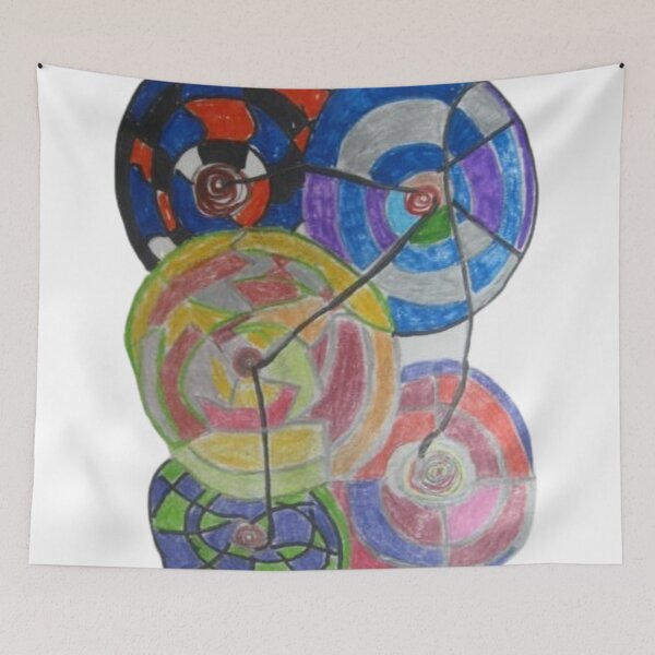 Item preview, Targets Colorful Abstract design designed and sold by SmashingDeals.