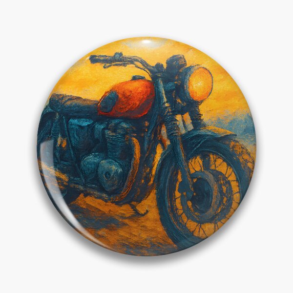 Item preview, Sunset Motorbike Roadtrip Travel designed and sold by Shoot-The-Moon.