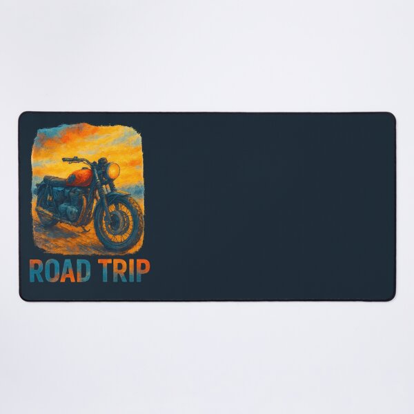 Item preview, Sunset Motorbike Roadtrip Travel designed and sold by Shoot-The-Moon.