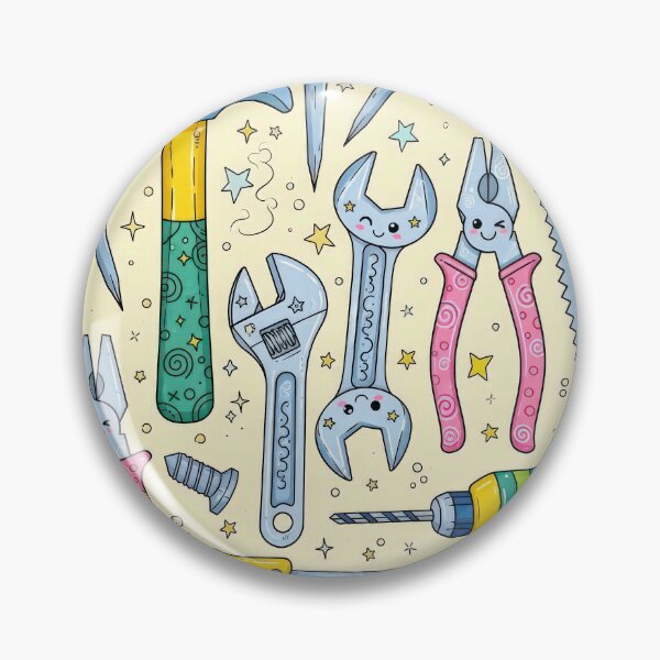 Item preview, Collection of DIY Tools With Doodle Stars designed and sold by Maria Dryfhout.