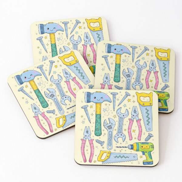 Item preview, Collection of DIY Tools With Doodle Stars designed and sold by Maria Dryfhout.