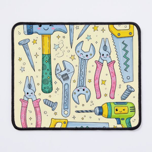 Item preview, Collection of DIY Tools With Doodle Stars designed and sold by Maria Dryfhout.