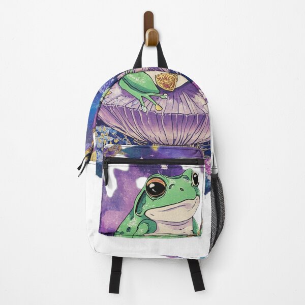 Item preview,  "Musical Frog on a Funky Mushroom – Cute Fantasy Vibes" designed and sold by ArghavanMardani.