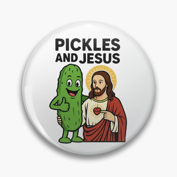 Item preview, Pickles and Jesus Religious designed and sold by FuzzyMood-_-.