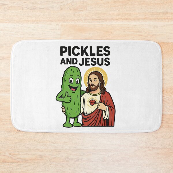 Item preview, Pickles and Jesus Religious designed and sold by FuzzyMood-_-.