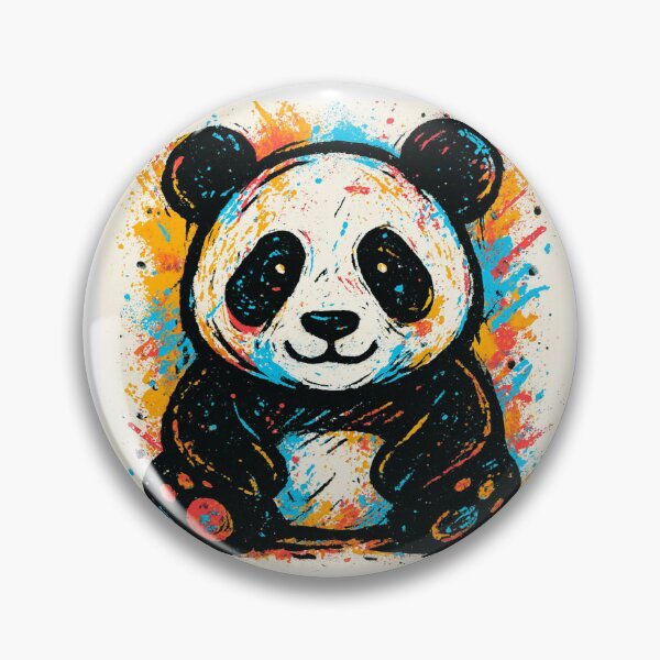Artikelvorschau, Splash of Bamboo – Abstrakte Panda-Vibes entworfen und verkauft von MugLifeCo.