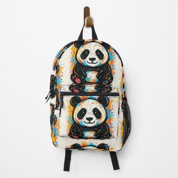 Item preview, Splash of Bamboo – Abstract Panda Vibes designed and sold by MugLifeCo.