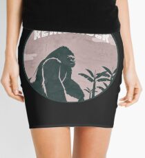 Erinnere dich an das Gorilla Gebärdensprache Speaking Ape Shirt Minirock
