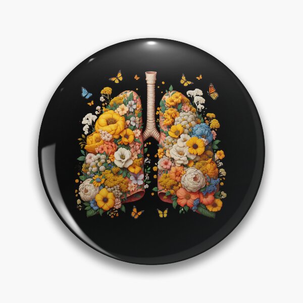Item preview, Floral Lungs with Butterflies designed and sold by Belarte.shop.