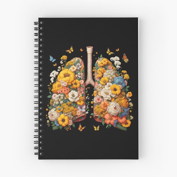 Item preview, Floral Lungs with Butterflies designed and sold by Belarte.shop.