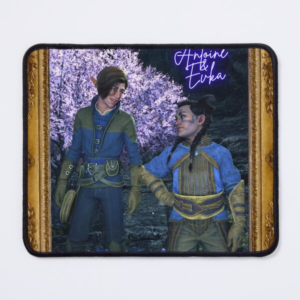 Item preview, Antoine and Evka Dragon Age the Veilguard designed and sold by Heralds Rest Book Store.