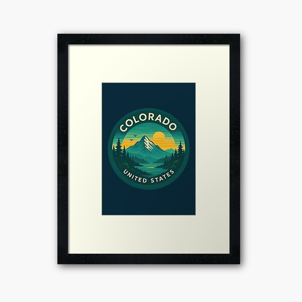 Item preview, Colorado USA Vintage Travel  designed and sold by Thistle-TShop.