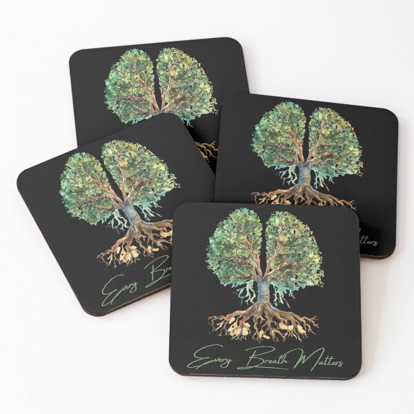 Item preview, Every Breath Matters – Tree of Life Watercolor Art designed and sold by Ela-graphicwiz.