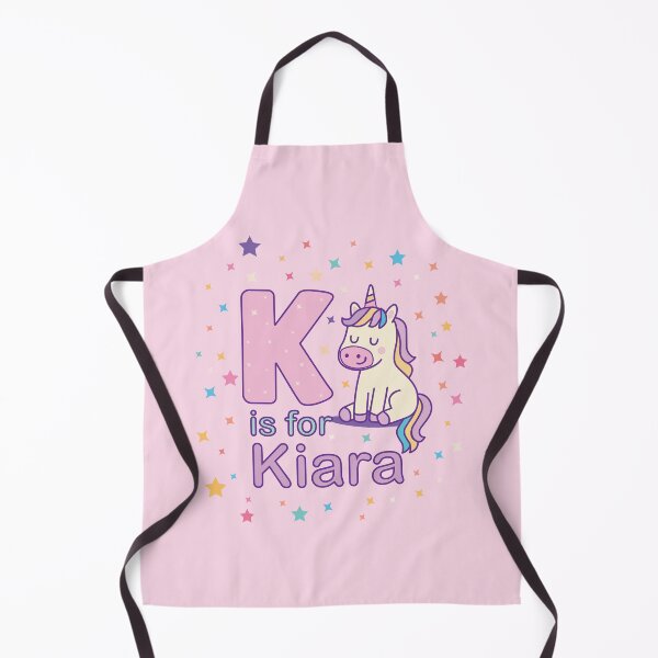 Item preview, K is for Kiara – Cute Unicorn Alphabet Poster for Kids Room designed and sold by FilizDesigner.