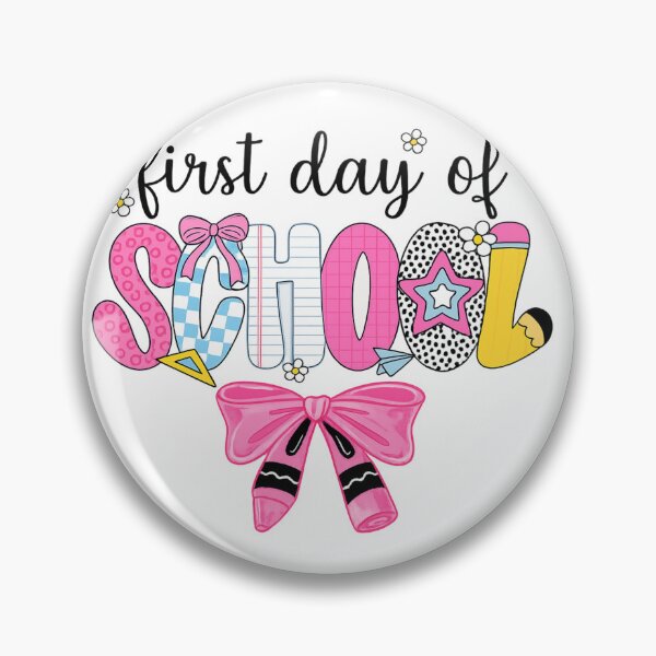 Item preview, First Day of School Colorful Illustration designed and sold by haitrieuic96.