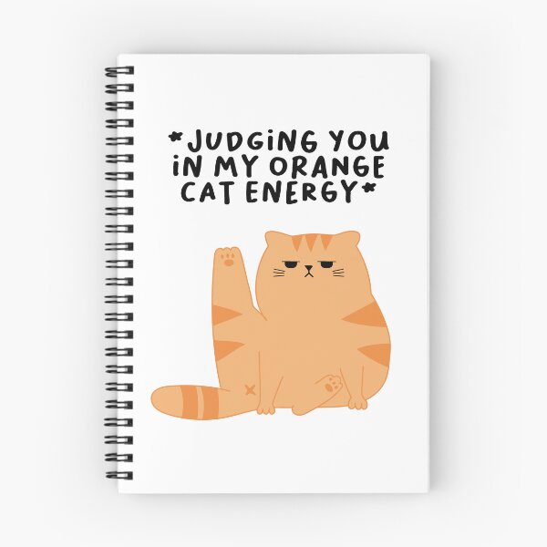Item preview, Orange Cat Judging You – Sassy Feline Attitude Design designed and sold by digitalworld-it.