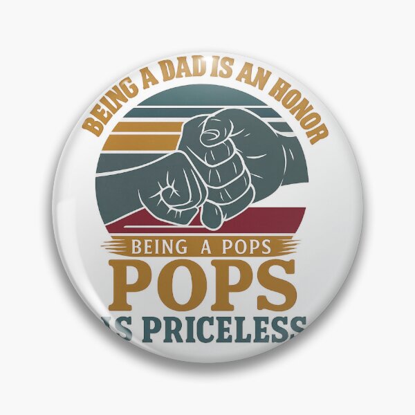 Item preview, Being a Dad is an Honor Pops Design designed and sold by haitrieuic96.
