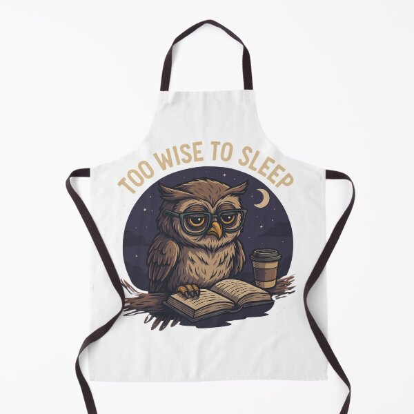 Item preview, Owl Comic – “Too Wise to Sleep” designed and sold by ADROO.